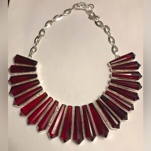 Garnet 925 Sterling Silver Necklace